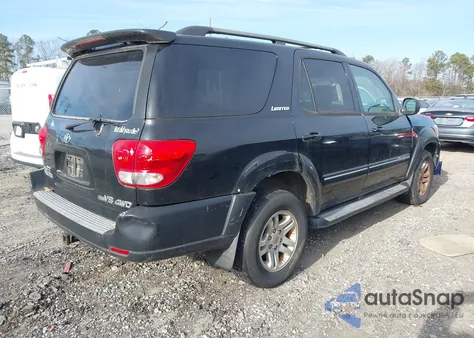 2005 Toyota Sequoia Limited V8 from USA, damaged, VIN 5TDBT48A45S248535